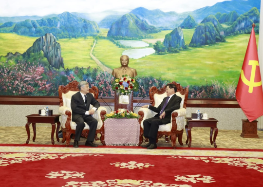 Chinese Communist Party Delegation Visits Laos to Strengthen Strategic Ties